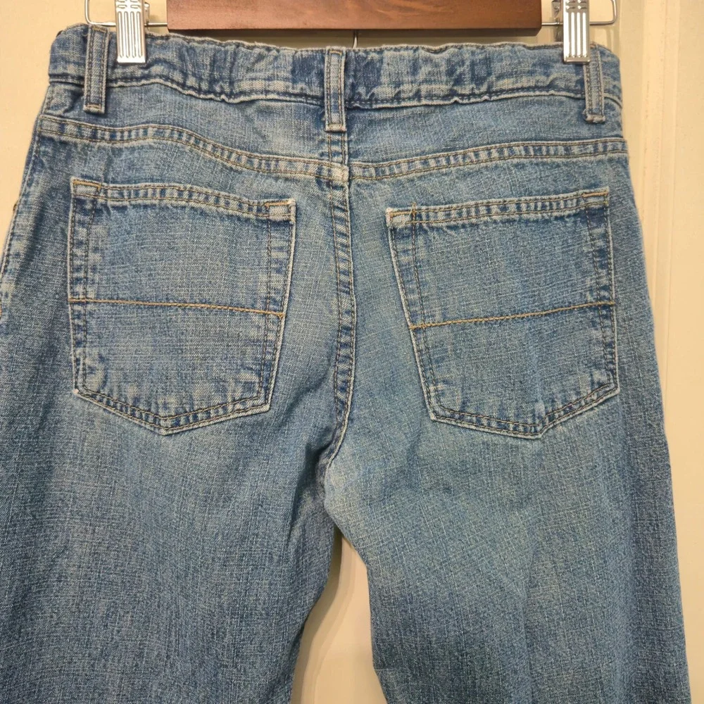 Urban Pipeline Boys Sz 10 Husky Medium Wash Straight Leg Adjustable Waist Jeans